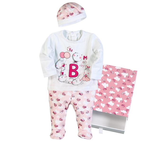BOBOLI Geschenkbox rosa/weiß -LUNAkids| Online-Shop für Kindermode