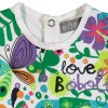 Boboli Mädchen T-Shirt in weiß/grün..