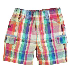 Boboli Shorts Popelin für Baby Jungen kariert