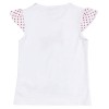 Boboli T-Shirt mit Strasssteinen in weiß