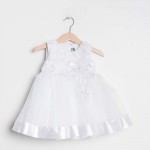 Nr.0ASN2E Taufkleid Festkleid Taufgewand Kleid Taufe Hochzeit Babykleid 