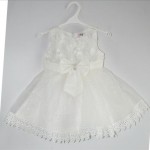 62-92 Taufkleid Babykleid Blumenmädenchen Kleid Tüll Gr 